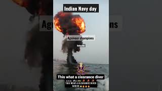 Indian Navy 🇮🇳 | clearance diver can do 👑🔥🔥🔥 | marcos attitude status video | @AgniVeerchampions