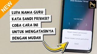 CARA MENGATASI LUPA KATA SANDI PRIVASI DI HP REALME DENGAN EMAIL PEMULIHAN