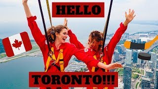 Taking on EdgeWalk at Toronto’s CN Tower!