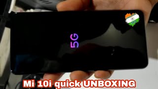 MI 10i 5G quick UNBOXING