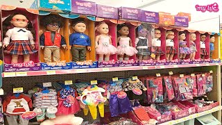 My Life As Doll Clothes Section At Walmart I Perfect for AMERICAN GIRL!