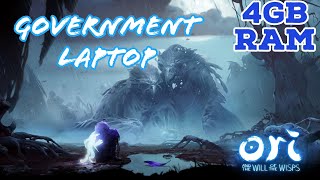 ORI AND THE WILL OF THE WISPS Government laptop gameplay | amd r4 graphics | 4Gb Ram | lenovo e41-15