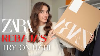 ✨ HAUL REBAJAS ZARA 🛍️✨ TRY ON HAUL INVIERNO 2024 | LUCÍA ZABALLOS