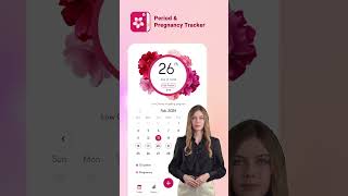 Period Tracker App 🌸 Period Calendar #periodtracker 🌸 Pregnancy Tracker