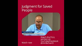 Judgment for Saved People | Mississauga Missionary Baptist Church