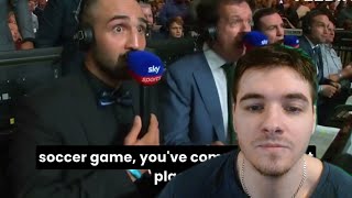 Commentators reactions