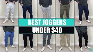 Best joggers under $40 | Best Budget Joggers For Men