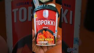 Topokki - First time #viral #ytshorts #shorts #korean #Korea