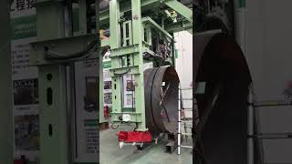 automatic large size steel coil strapping machine