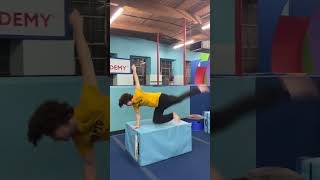 A knee gainer and a knee cork attempt                #shorts #flips #cork