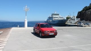 Road Blocker From Italy in Croatia Islands.