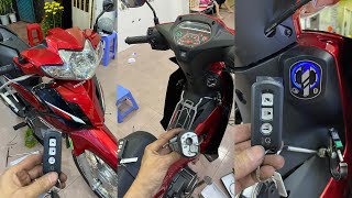 BLADE 110 Lên Đời Ổ Smartkey zin Honda Mở Yên Điện Quá Ngon | Shop ÁNH DƯƠNG 0904745016