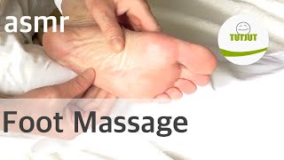 asmr footmassage - no talking - watch and relax and learn