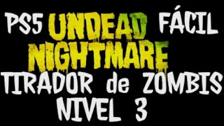 RDR1 TIRADOR de ZOMBIS NIVEL 3 GUÍA FÁCIL UNDEAD NIGHTMARE DESAFIO PS4 PS5 2023