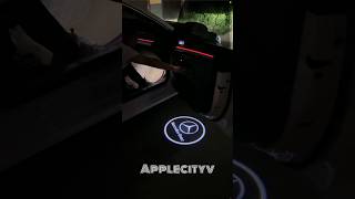 Car Door LED Logo Projector Lights#caraccessories#carlights#gadgets#tech#car#shorts#viralshorts#yt