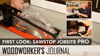 First Look: SawStop Jobsite PRO Table Saw