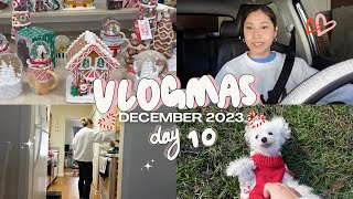 VLOGMAS DAY 10🎅🏼🤍🧸 | simple living, feeling down, shopping