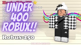 Under 400 Robux Roblox Outfits 2023 [Ep.-3]