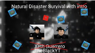 Playing Natural Disaster Survival in Roblox PART 2