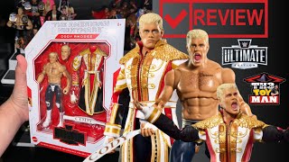 WWE ULTIMATE EDITION 21 CODY RHODES FIGURE REVIEW! WWE MATTEL ACTION FIGURE REVIEW