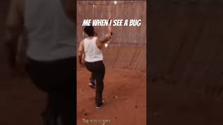 When I see a bug #rap #music #hiphop #funny