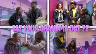 Eat your grandma out??(last school vlog)