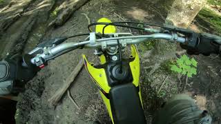 Bancroft, Ontario dirtbike and atv trails on a Suzuki drz 125