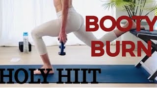 HIIT WORKOUT~SUPER STRONG LEGS 🦵#BOOTYBURN