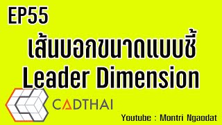 CADthai EP55 leader Dimension