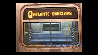 R160 (Q) train announcements to Atlantic Avenue - Pacific Street via Broadway Local