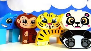 Lego Duplo 10884 My First Balancing Animals - Лего Дупло 10884 Мои первые цирковые животные.