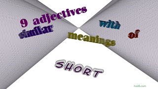 short - 11 adjectives synonym to short (sentence examples)