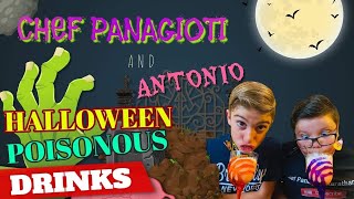 👻💀 Halloween Poisonous Drinks by Chef Panagioti and his friend Antonio! 💀👻