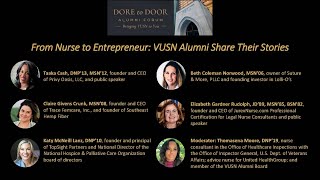 From Nurse to Entrepreneur: VUSN Alumni Share Their Stories