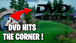 🔴DVD HITS THE CORNER !🔴 #shorts #livestream #fortnite