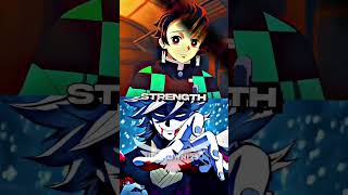 Tanjiro Vs Douma | Demon Slayer | Who Is Strongest #viral#shorts#anime#blowup#4k#tanjiro#douma#edit