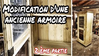 Modification d'une ancienne armoire 2 ème partie