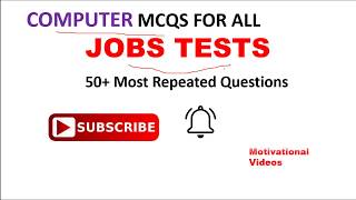 50 Most Important Computer MCQs For NTS PTS UTS CST PMS FPSC PPSC