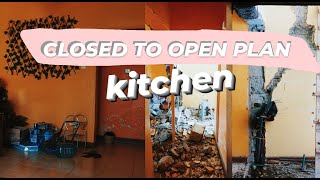 CLOSED TO OPEN PLAN KITCHEN | House to Home #12 (Crystal Olisa)