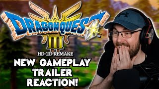 DQ3 HD-2D Remake New Gameplay Trailer Reaction! - I Seriously Can't Wait!