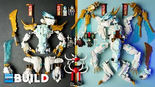 LEGO Speed Build! Ninjago 71786 Zane's Ice Dragon Creature | Ninjago 2023 | Beat Build | ASMR