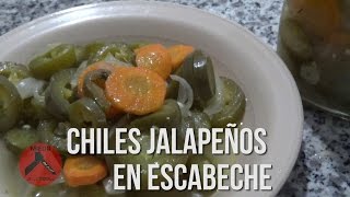 Cómo Hacer Chiles Jalapeños en Escabeche - Video #64