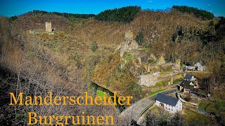 Manderscheider Burgruinen 100 Abonnenten Special mit Klettersteig