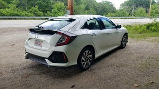 2017 Honda Civic FK7 1.5L Turbo Reverse Donuts in Snow | Bonda Bivic