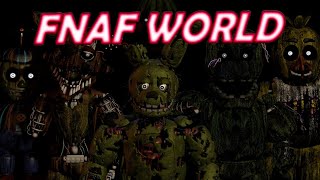 Можно ли пройти FNAF WORLD используя только аниматроников из FNAF 3?#fnaf #fnaf3