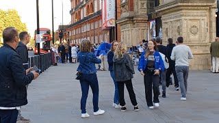 exploring Kensington on foot, london watched walker September 2024