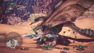 Barroth vs Rathian ft. Diabalos | Monster Hunter World