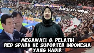 power Megatron | SUPORTER INDONESIA YANG DATANG DI PERTANDINGAN RED SPARK VS HYUNDAI #volleyball