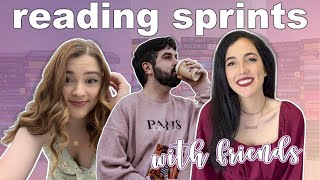 Reading Sprints with Gavin and Katie! 💞