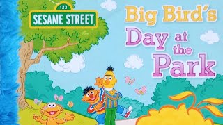 Sesame Street Book With Big Bird - Big Bird's Day At The Park